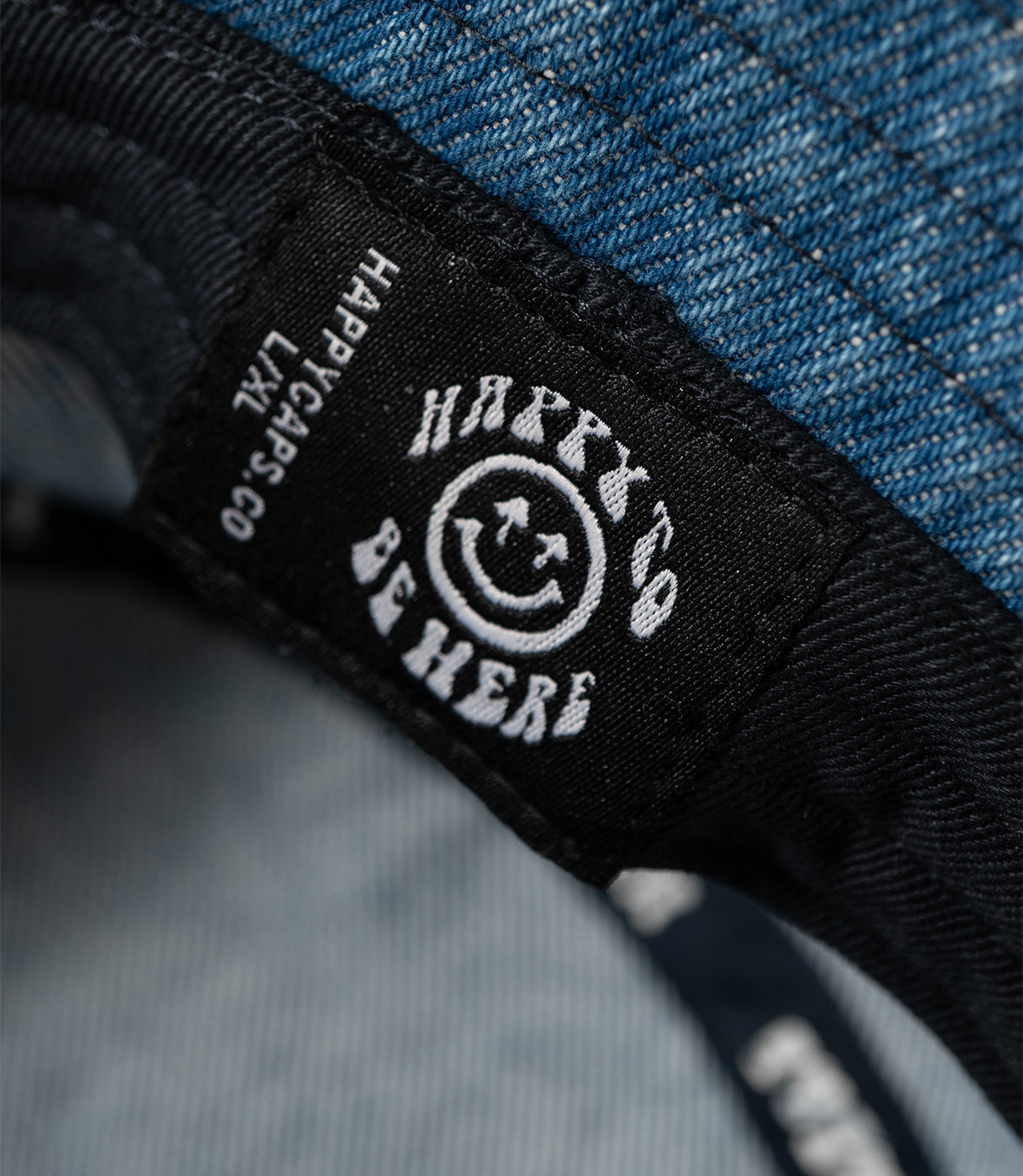 Iration x Happy Caps Denim Bucket Hat