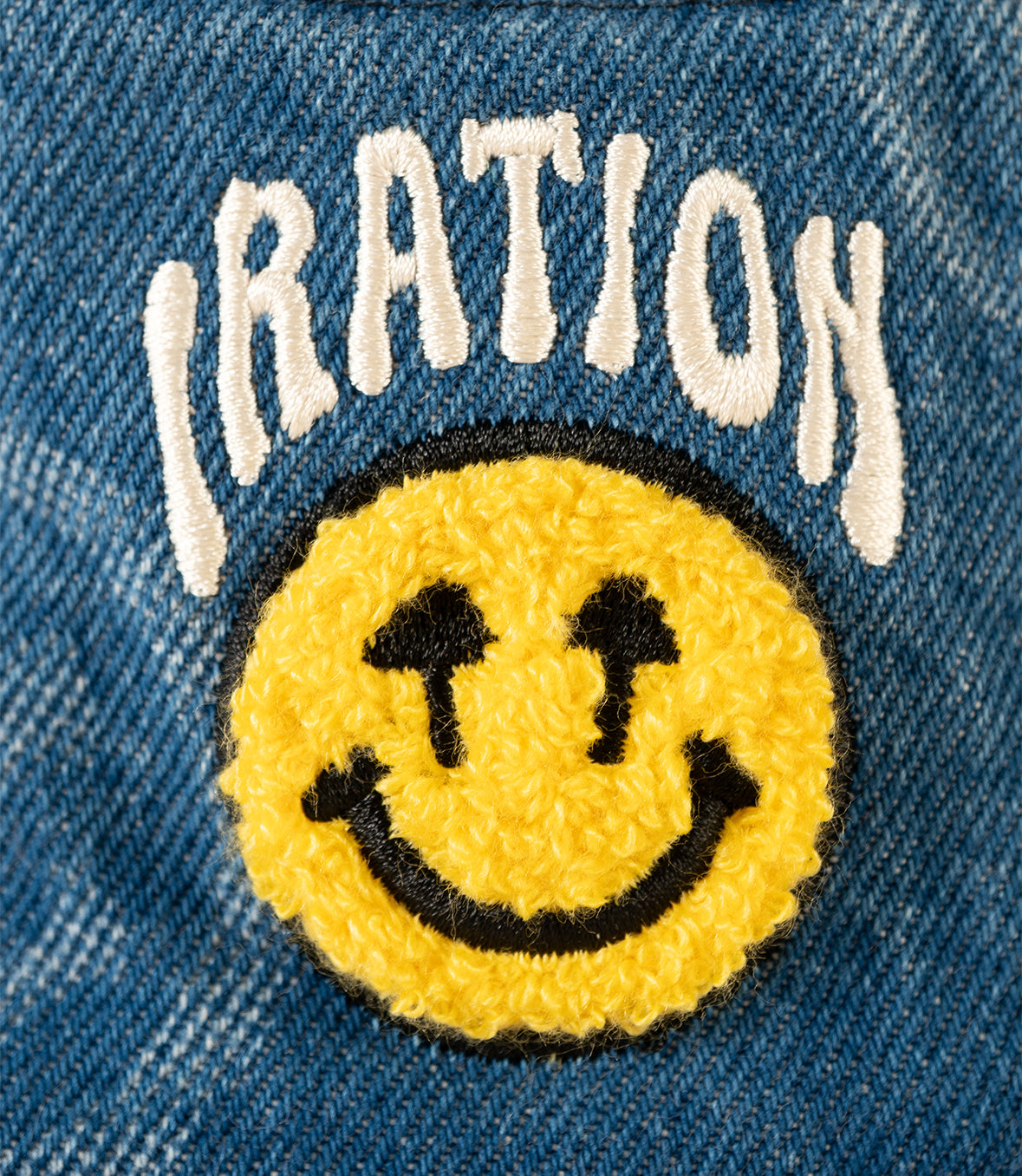 Iration x Happy Caps Denim Bucket Hat