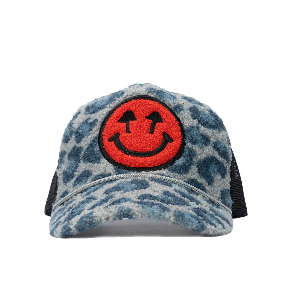 Blue Snow Leopard Trucker Hat