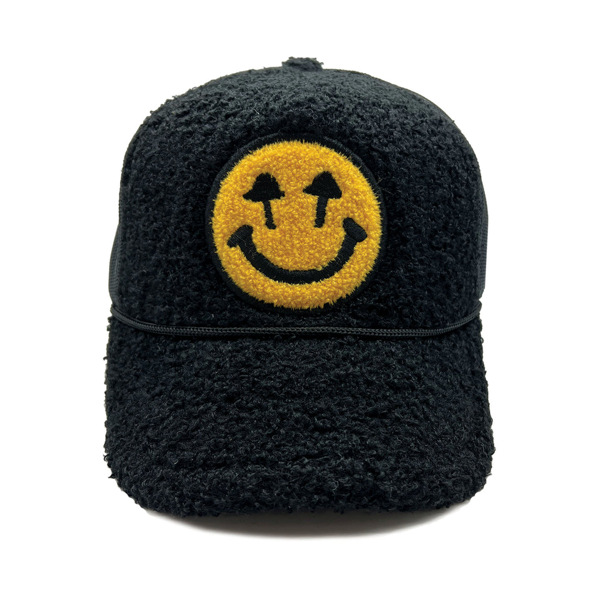 Double Blind Trucker - Black Sherpa Meshback