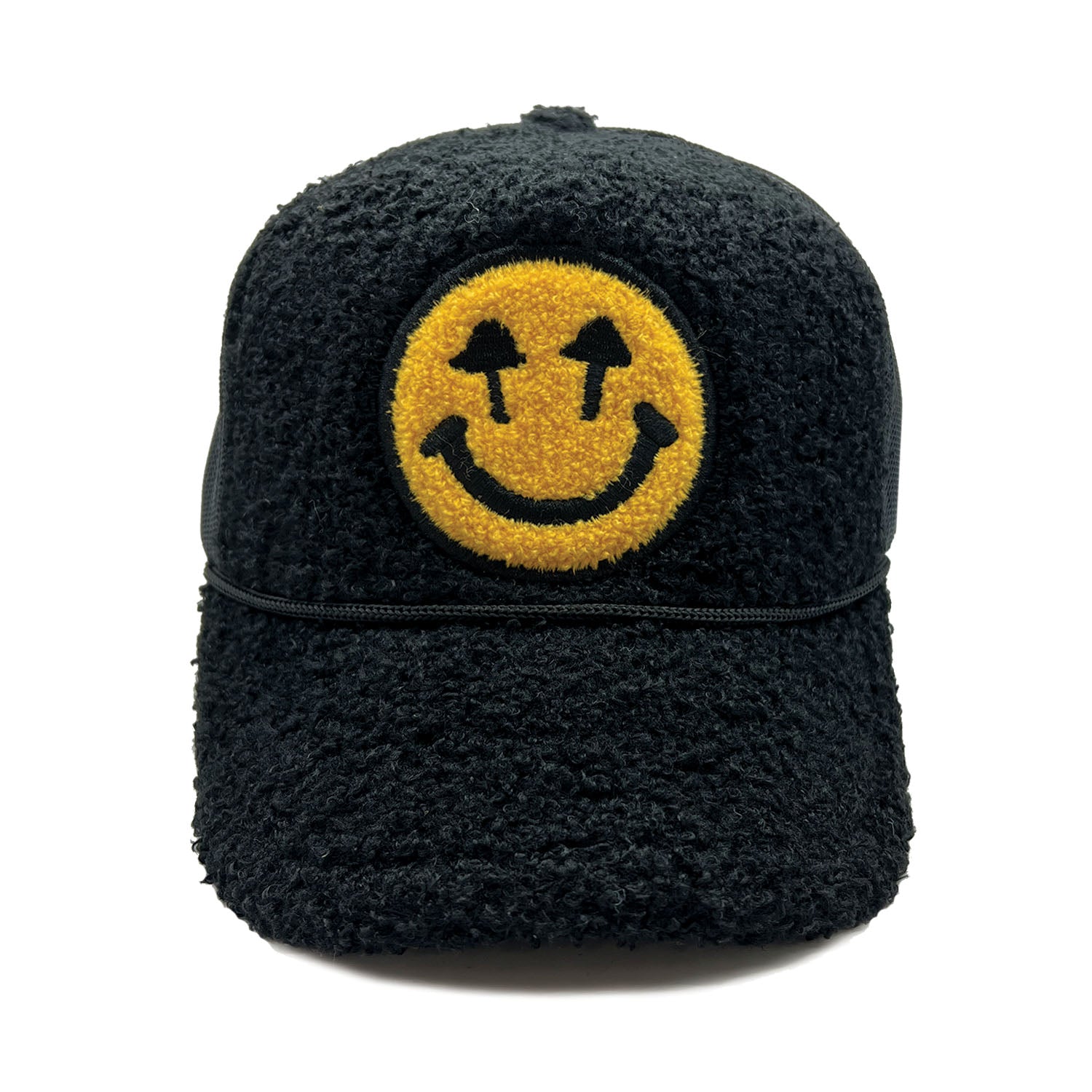 Double Blind Trucker - Black Sherpa Meshback