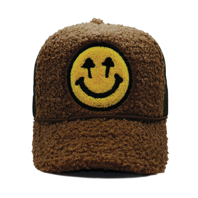 Double Blind Trucker - Brown Sherpa Meshback