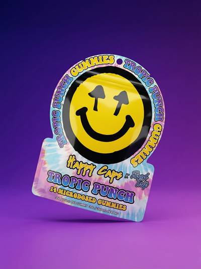Microdose Mushroom Gummies — Passion Fruit