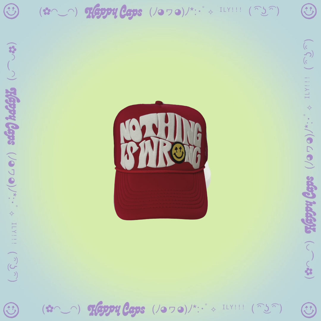 Nothing Is Wrong Trucker - Red