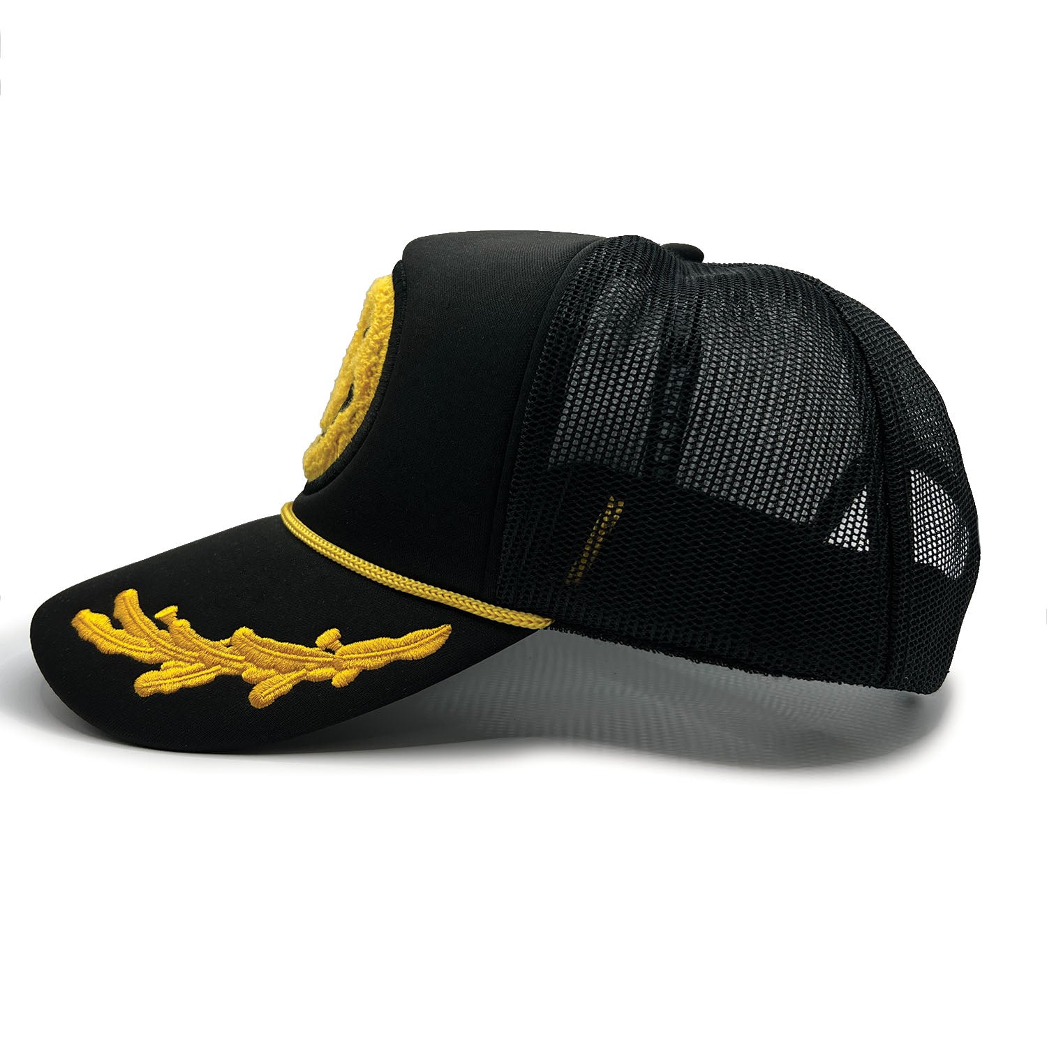 Double Blind Trucker Hat - Captain’s Style - Black