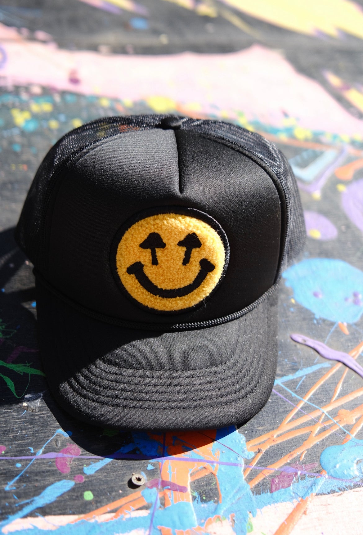 Double Blind Trucker - Black & Yellow